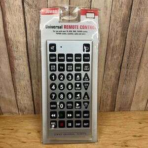 Jumbo Universal Remote Control Big Buttons Harbor Freight (Damaged Packaging)